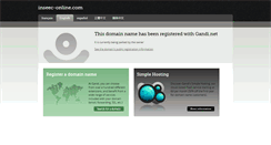 Desktop Screenshot of inseec-online.com